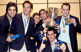 ISRAEL winners Ortiz-Patiño Trophy